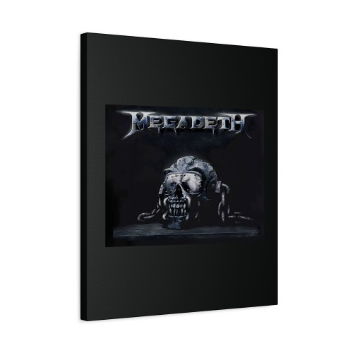 Megadeth 90S Contaminated Canvas Print Poster
