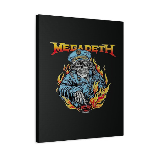 Megadeth Lamb Of God The Metal Tour Of The Year Splithead Canvas Print Poster
