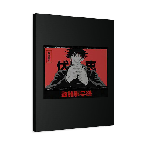 Megumi Fushiguro Jujutsu Megumi Jujutsu Kaisen Canvas Print Poster