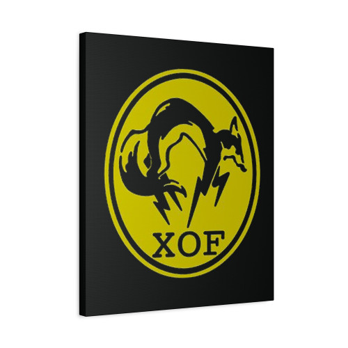 Metal Gear Xof Fox Canvas Print Poster