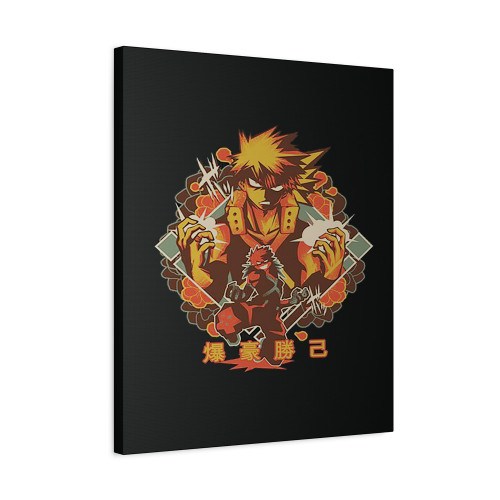 Mha Bakugo My Hero Academia Canvas Print Poster