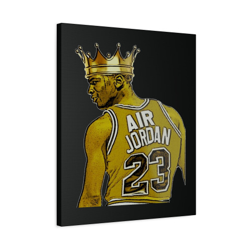 Michael Air Jordan Canvas Print Poster