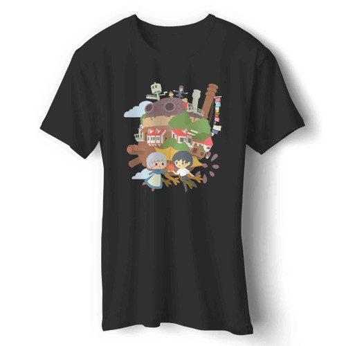 Howl's Moving Castle Studio Ghibli Man's T-Shirt