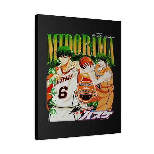 Midorima Shintarou Kuroko No Basket Canvas Print Poster