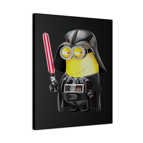 Minion Darth Vader Canvas Print Poster