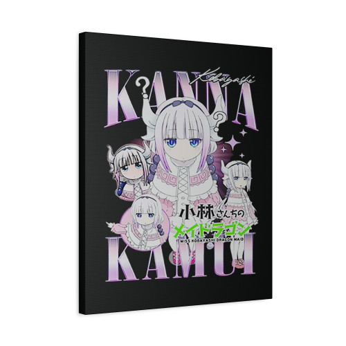 Miss Kobayashi Is Dragon Maid Canvas Print Poster