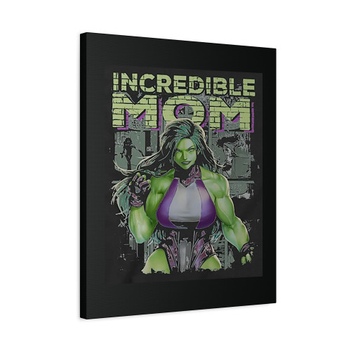 Mom Marvel The Incredible Hulk Canvas Print Poster
