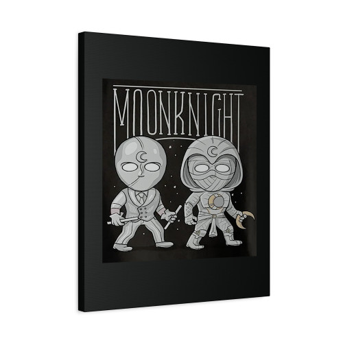 Moon Knight Funny Egyptian Hieroglyphics Canvas Print Poster Moon Knight Funny Egyptian Hieroglyphics Canvas Print Poster