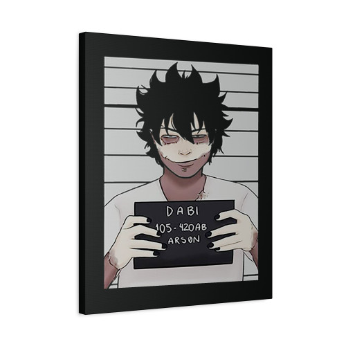 My Hero Academia Dabi Canvas Print Poster