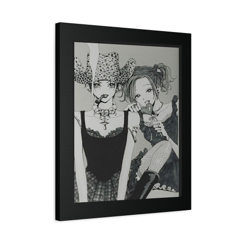 Nana Black Stones Anime Vintage Canvas Print Poster