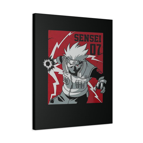 Naruto Anime Sensei 07 Kakashi Canvas Print Poster