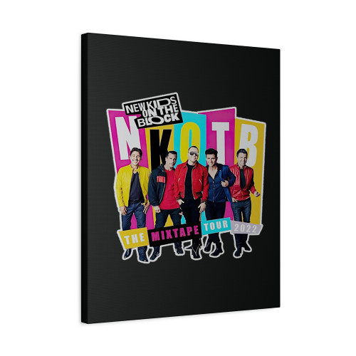 New Kids On The Block The Mixtape Tour Canvas Print Poster