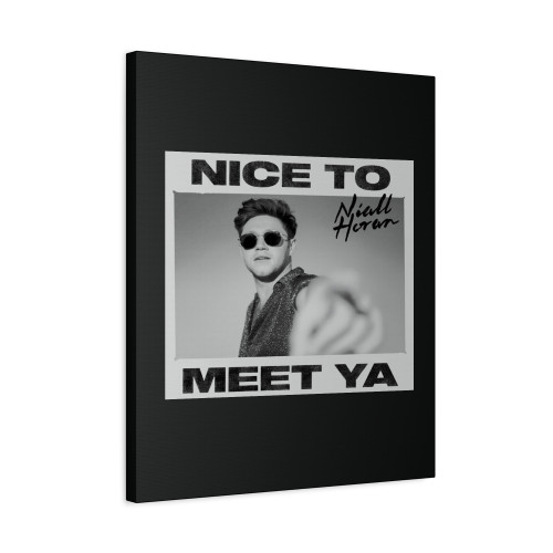 Niall Horan Nice To Meet Ya Canvas Print Poster