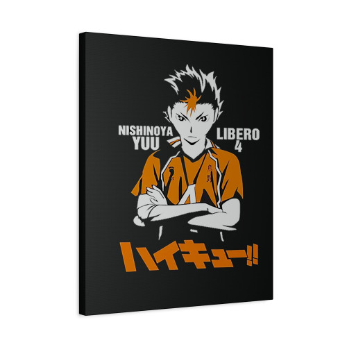 Nishinoya Yuu Haikyuu Canvas Print Poster