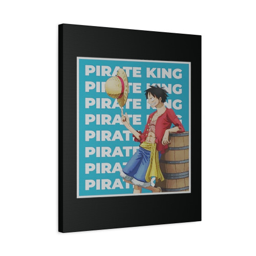 One Piece Monkey D Luffy Pirate King Canvas Print Poster
