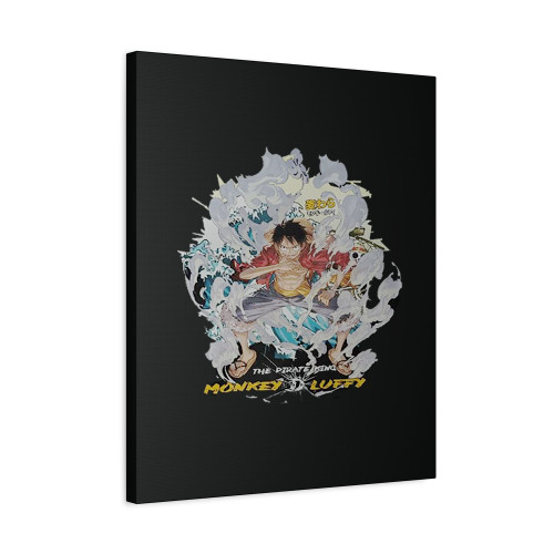One Piece Monkey D Luffy The Pirate King Canvas Print Poster