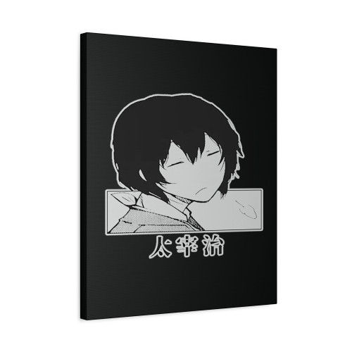 Osamu Dazai Bungou Stray Dogs Logo Art Canvas Print Poster