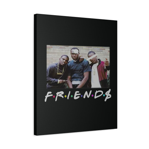 Paid In Full Friends Canvas Print Poster