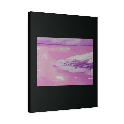 Pastel Aesthetic Retro Anime Canvas Print Poster