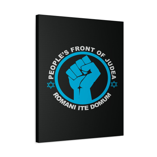 People Is Front Of Judea Romani Ite Domum Canvas Print Poster