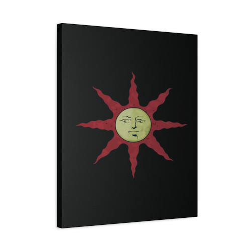 Praise The Sun Logo Canvas Print Poster