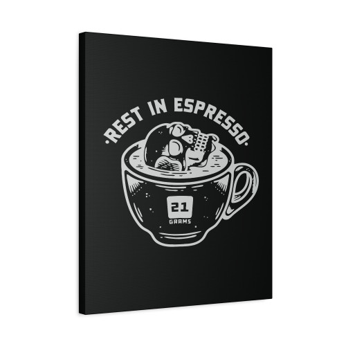 Rest In Espresso Canvas Print Poster