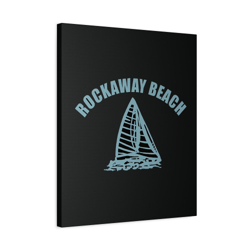 Rockaway Beach Canvas Print Poster