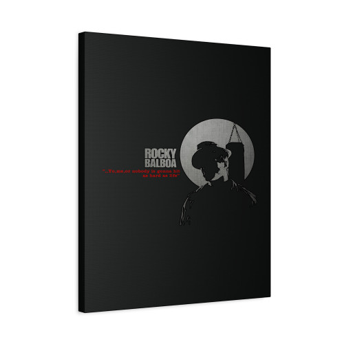 Rocky Balboa Sylvester Stallone Boxing Sport Canvas Print Poster