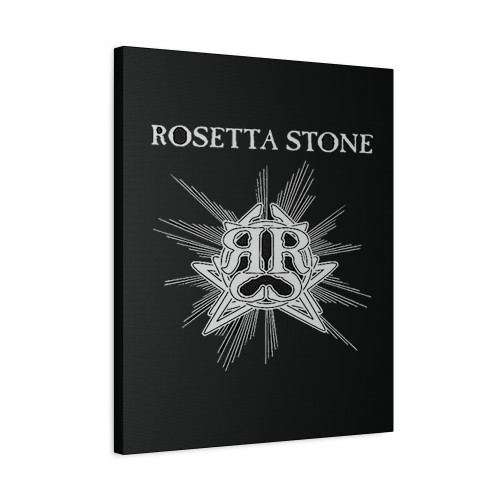Rosetta Stone Logo Canvas Print Poster