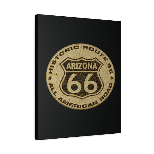 Route Arizona 66 Canvas Print Poster Route Arizona 66 Canvas Print Poster