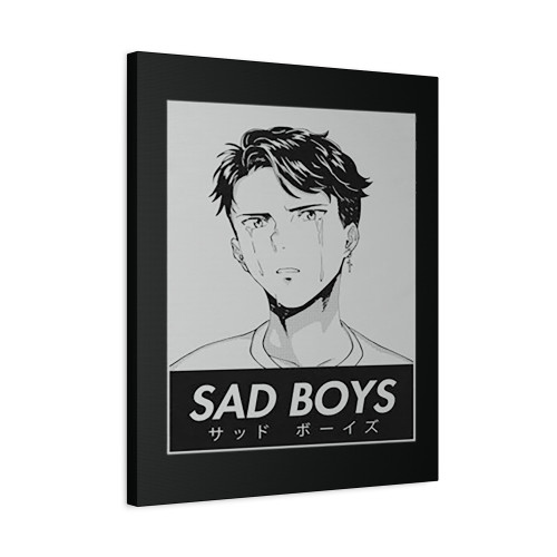 Sad Boys Club Anime Canvas Print Poster