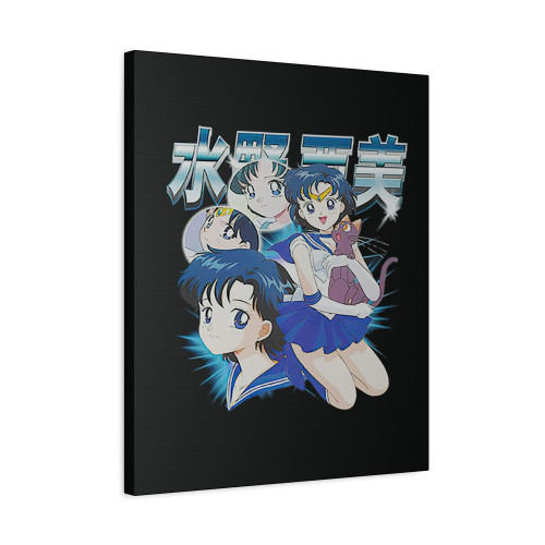 Sailor Mercury Mizuno Ami Canvas Print Poster