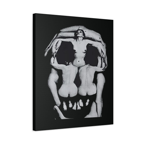 Salvador Dali In Voluptas Mors Death In Pleasure Canvas Print Poster