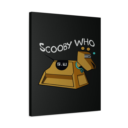 Scooby Who Canvas Print Poster