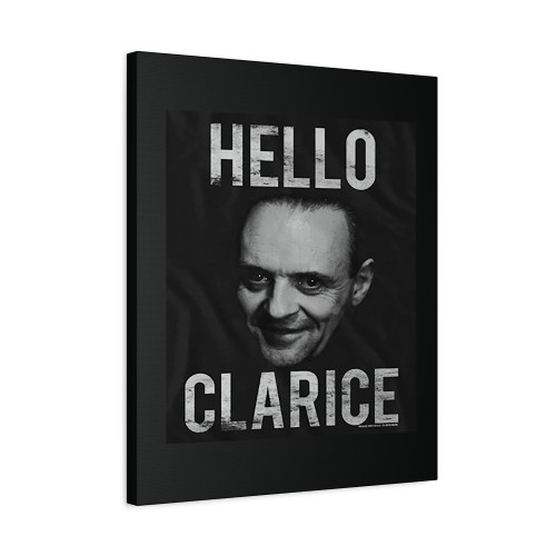 Silence Of The Lambs Hello Clarice Canvas Print Poster