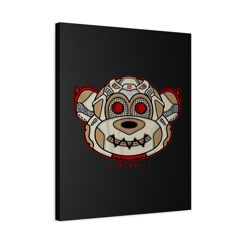 Sneaker Monk Canvas Print Poster