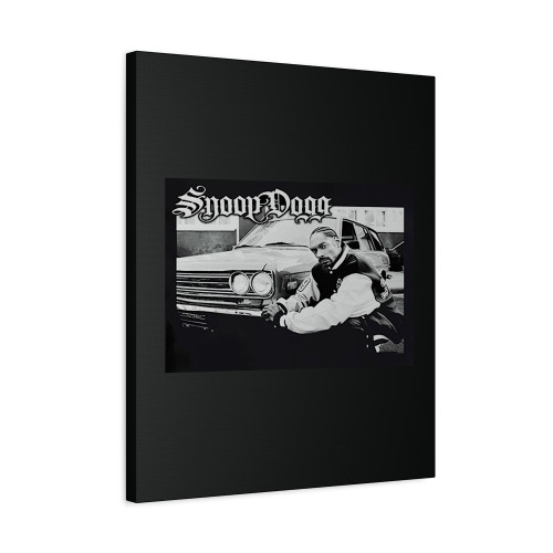 Snoop Dogg Vintage Retro Style Rap Canvas Print Poster