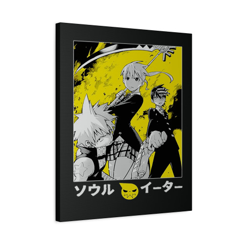 Soul Eater Evans Maka Albarn Death The Kid Canvas Print Poster