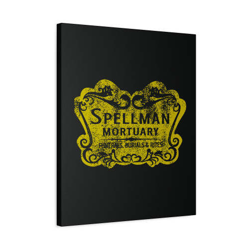 Spellman Mortuary Chilling Adventures Of Sabrina Canvas Print Poster
