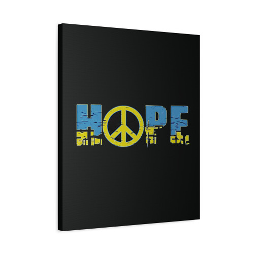 Stand With Ukraine Peace Hope Canvas Print Poster
