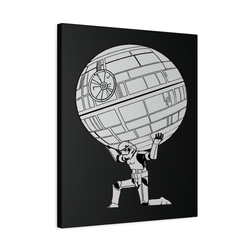 Star Wars Atlas Stormtrooper Canvas Print Poster