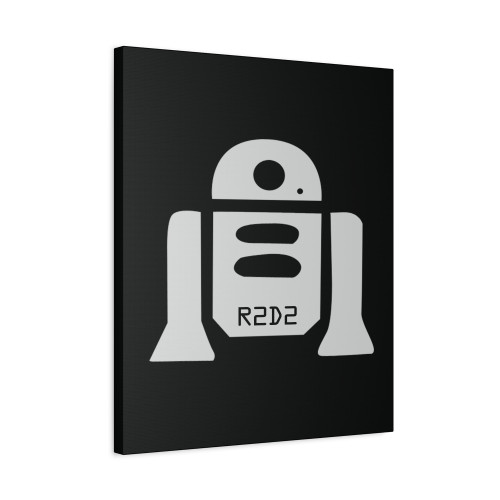 Star Wars Character R2D2 Canvas Print Poster