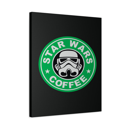 Star Wars Coffee Canvas Print Poster Star Wars Coffee Canvas Print Poster