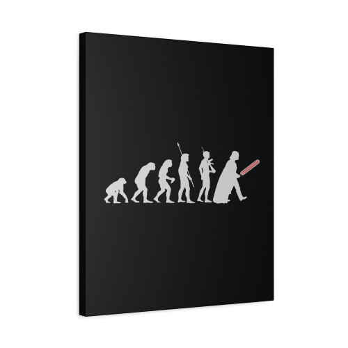 Star Wars Evolution Evolution Funny Canvas Print Poster