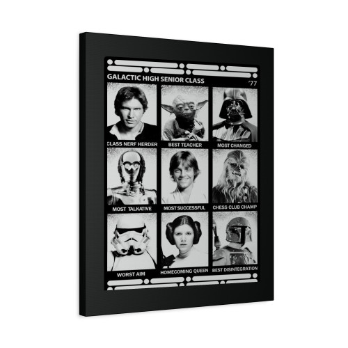 Star Wars Galactic High Canvas Print Poster