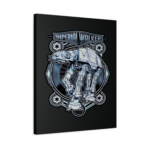 Star Wars Imperial Walker Canvas Print Poster