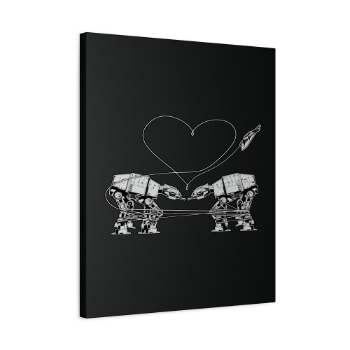 Star Wars Love Canvas Print Poster