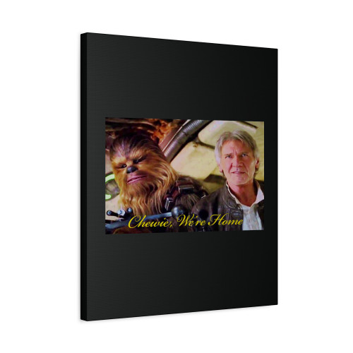Star Wars The Force Awakens Chewie Were Home Han Solo Cover Canvas Print Poster Star Wars The Force Awakens Chewie Were Home Han Solo Cover Canvas Print Poster