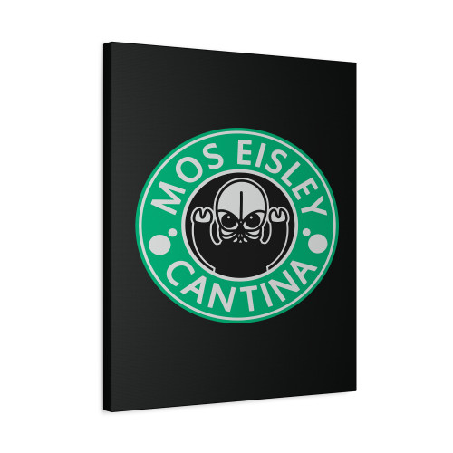 Starbucks Mos Eisley Cantina Canvas Print Poster