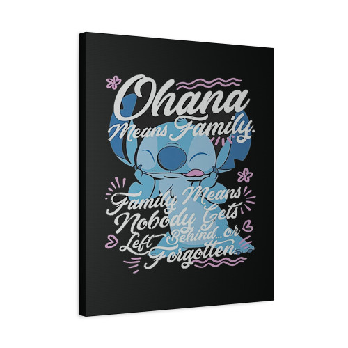 Stitch Disney Lilo And Stitch Day Canvas Print Poster
